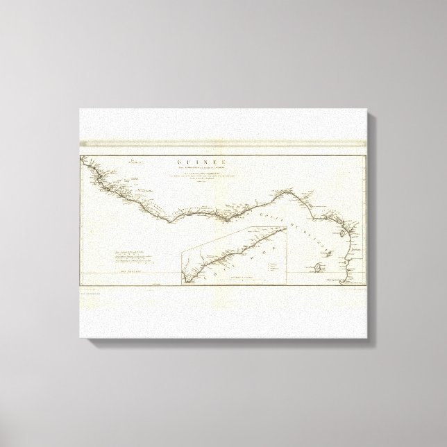 Central West Africa Canvas Print (Front)