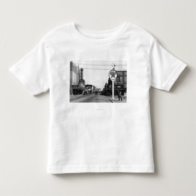 Centralia, WA Street Scene Town View Photograph Toddler T-Shirt (Front)