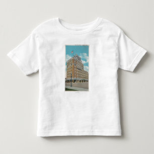 Centralia, WA - View of Hotel Lewis-Clark Toddler T-Shirt