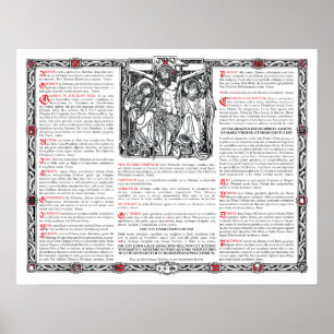 Centre Altar Card Poster