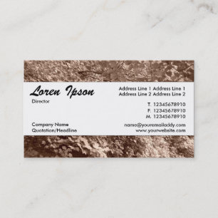 Centre Band 036 - Trees by a Canal Business Card