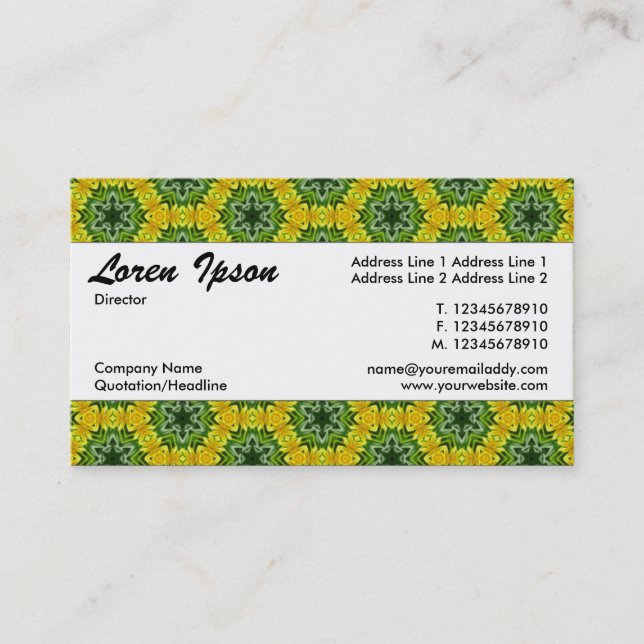 Centre Band 060 Business Card (Front)