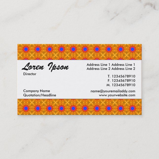 Centre Band 071 Business Card (Front)
