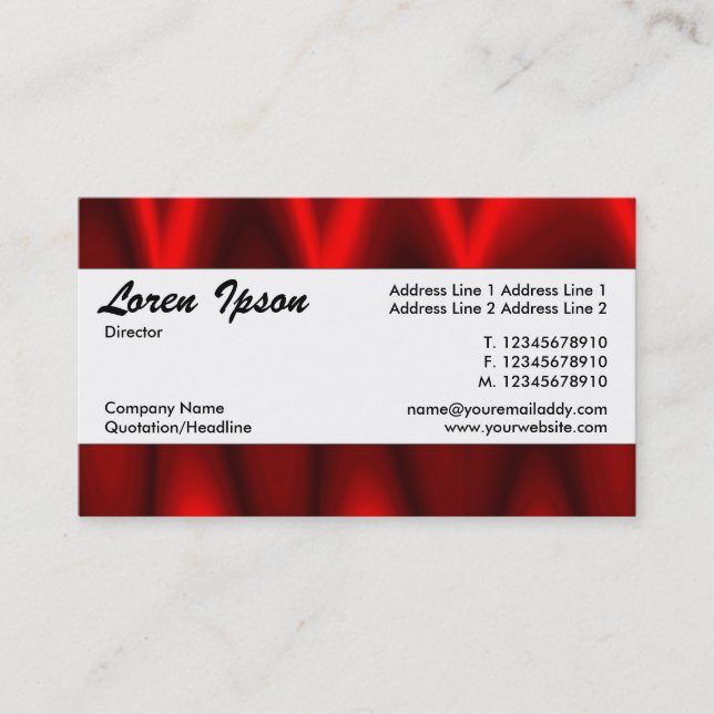 Centre Band 093 Business Card (Front)