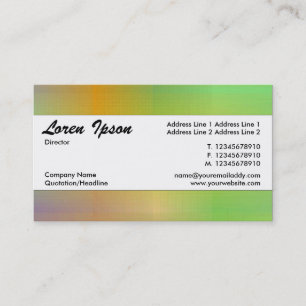 Centre Band 098 Business Card