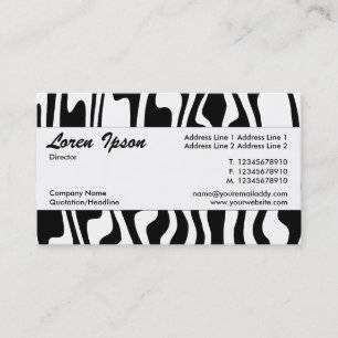 Centre Band 106 Business Card