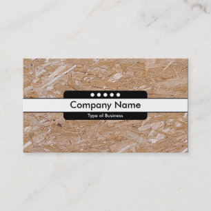 Centre Band 5 Spots - Chipboard Business Card