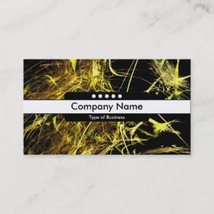 Centre Band 5 Spots - Fractal Flame 02 Business Card
