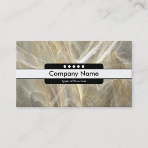 Centre Band 5 Spots - Fractal Flame Business Card