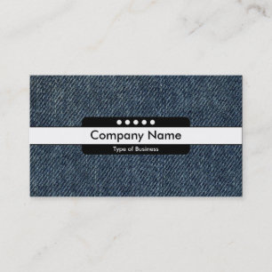 Centre Band 5 Spots - Old Blue Jeans Business Card
