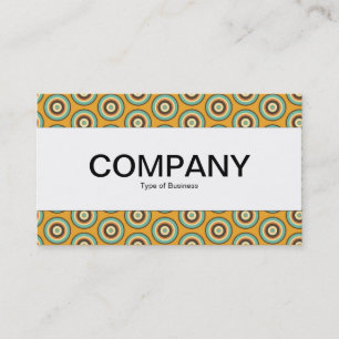 Centre Band - Colourful Circles 02 Business Card