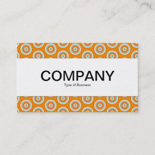 Centre Band - Colourful Circles 03 Business Card