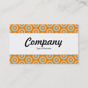 Centre Band - Colourful Circles Business Card