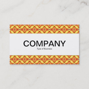 Centre Band  - Colourful Geometric 07 Business Card