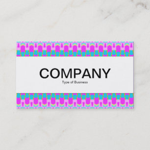 Centre Band  - Colourful Geometric Business Card