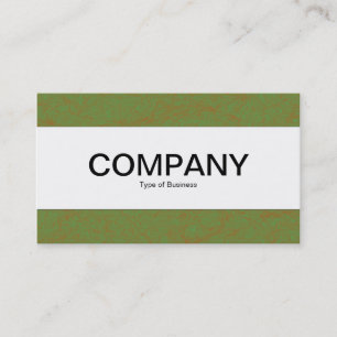 Centre Band  - Green Tex Business Card