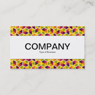 Centre Band  - Hexagon Pattern 01 Business Card