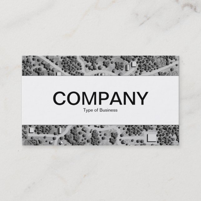 Centre Band  - Imaginary Landscape Business Card (Front)