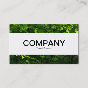 Centre Band  - Leaves of Spring Business Card