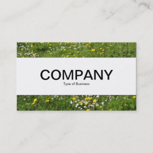 Centre Band  - Meadow Flowers Business Card