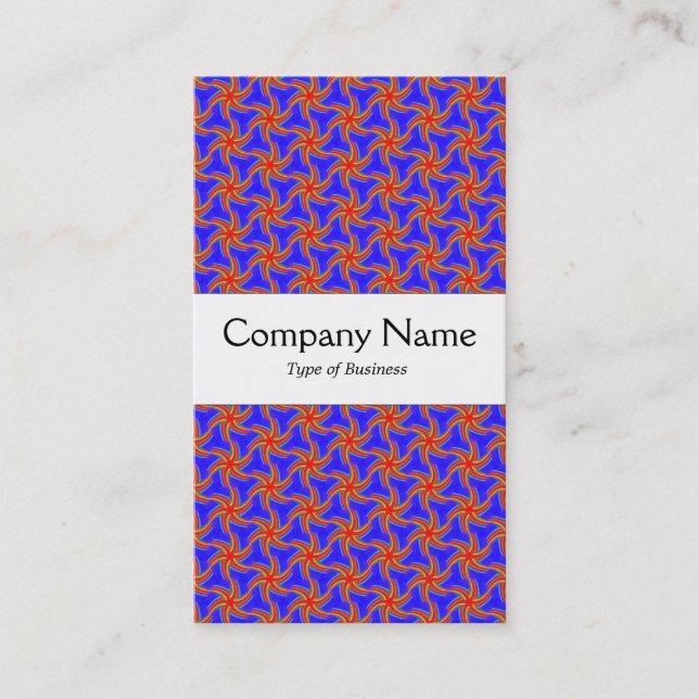 Centre Band - Pattern 160614(4) Business Card (Front)