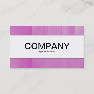 Centre Band  - Rose Tinted Glass Works Business Card