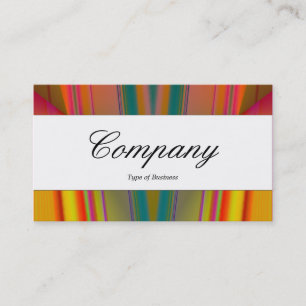 Centre Band - Script - Abstract Business Card