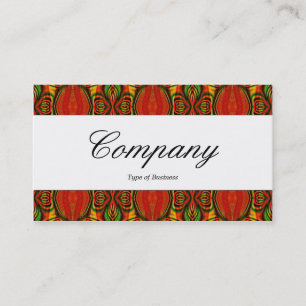Centre Band - Script - Pattern Business Card