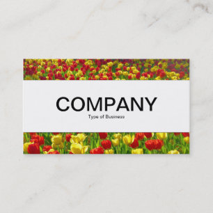 Centre Band  - Sea of Tulips Business Card