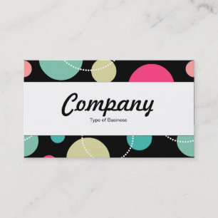 Centre Band - Spots & Circles 150816 Business Card