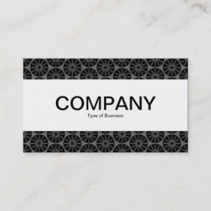 Centre Band - Star Wheel - Black with Grey Business Card