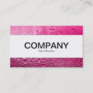 Centre Band  - Steamy Pink Business Card