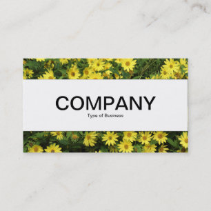 Centre Band  - Yellow Daisies Business Card
