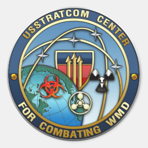 Centre for Combating Weapons of Mass Destruction Classic Round Sticker