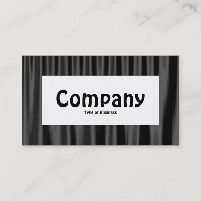 Centre Label - Drapery 07 Business Card (Front)