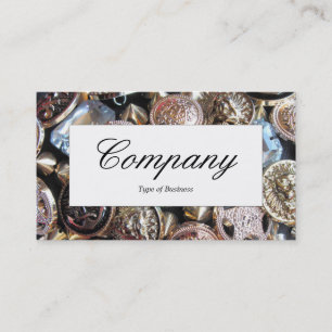 Centre Label - Flea Market Bling Business Card