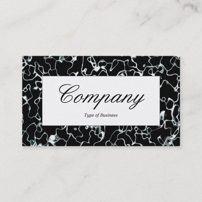 Centre Label - Plasma Business Card (Front)