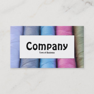 Centre Label - Reels of Cotton Business Card
