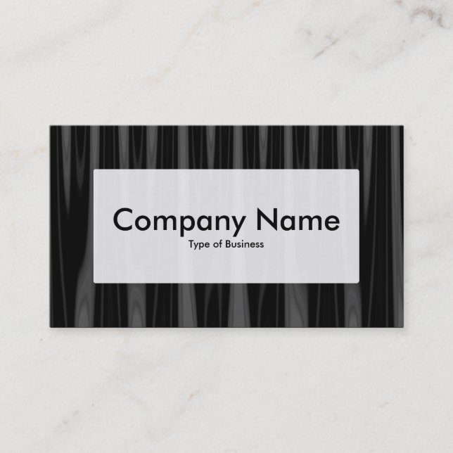 Centre Label v3 - Drapery 08 Business Card (Front)