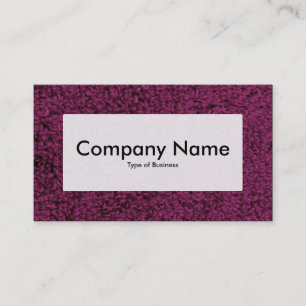 Centre Label v3 - Woolly Carpet 02 Business Card