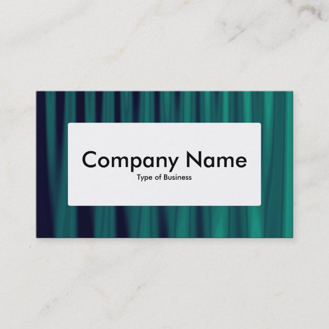 Centre Label v4 - Drapery 03 Business Card (Front)