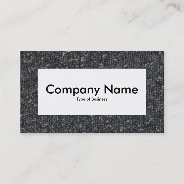 Centre Label v4 - Fine Wool 02 Business Card (Front)