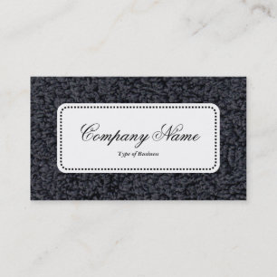 Centre Label v5 - Woolly Carpet Business Card