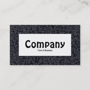 Centre Label - Woolly Carpet Business Card