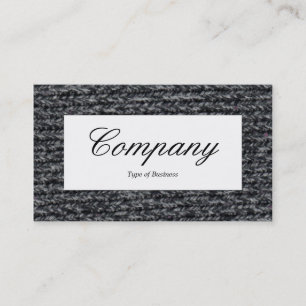 Centre Label - Woolly Jumper 03 Business Card