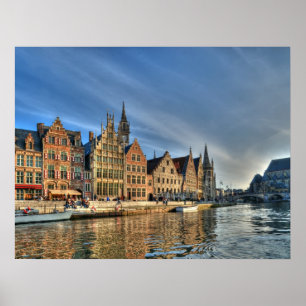 Centre of Gent Poster