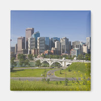 Centre St Bridge and Downtown Calgary, Alberta,