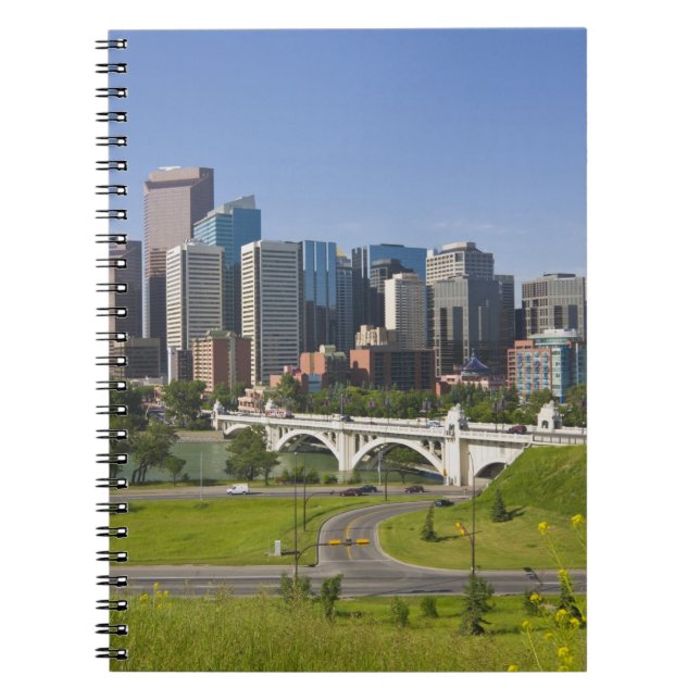 Centre St Bridge and Downtown Calgary, Alberta, Notebook (Front)