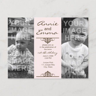 Centre Stage Invitation Postcard