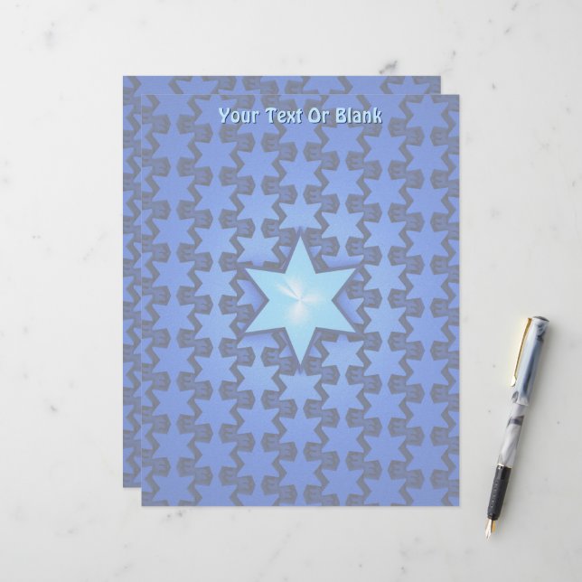 Centre Star Custom Letterhead (Front/Back In Situ)
